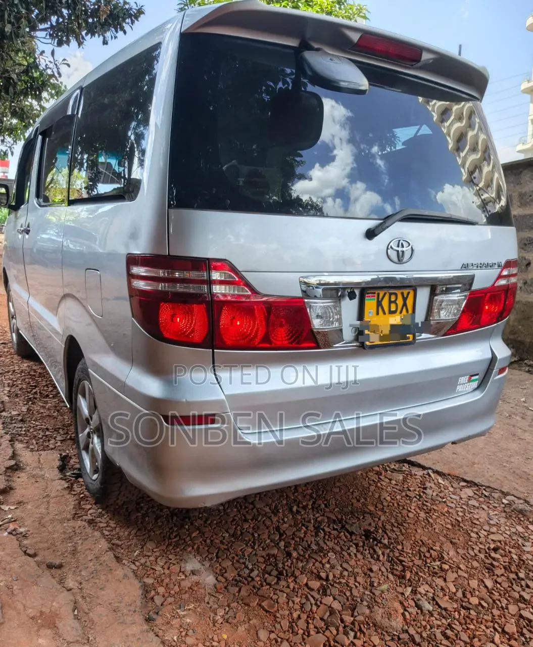 Toyota Alphard 2007 Silver