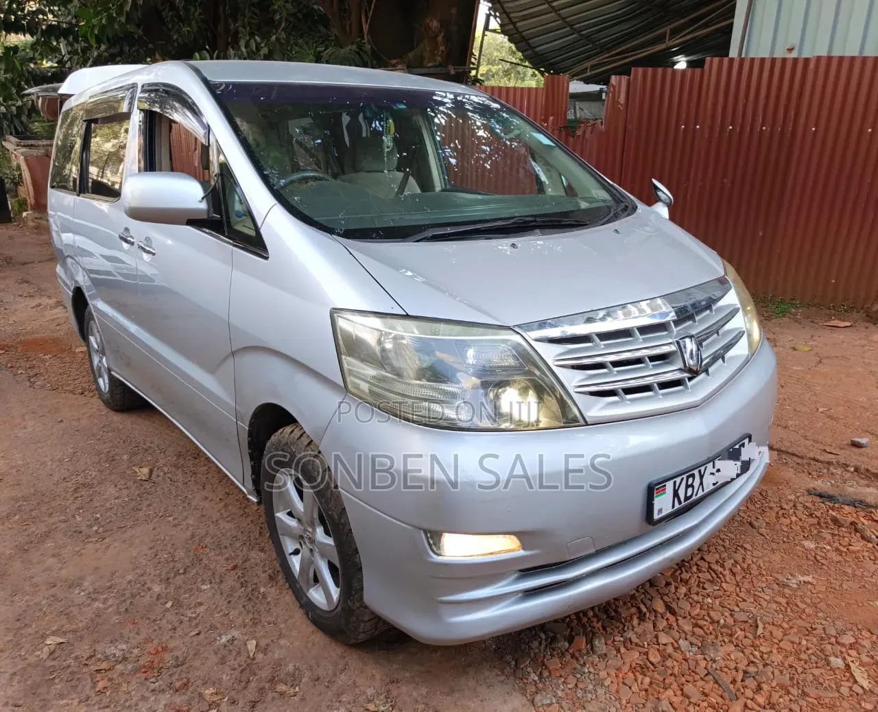 Toyota Alphard 2007 Silver