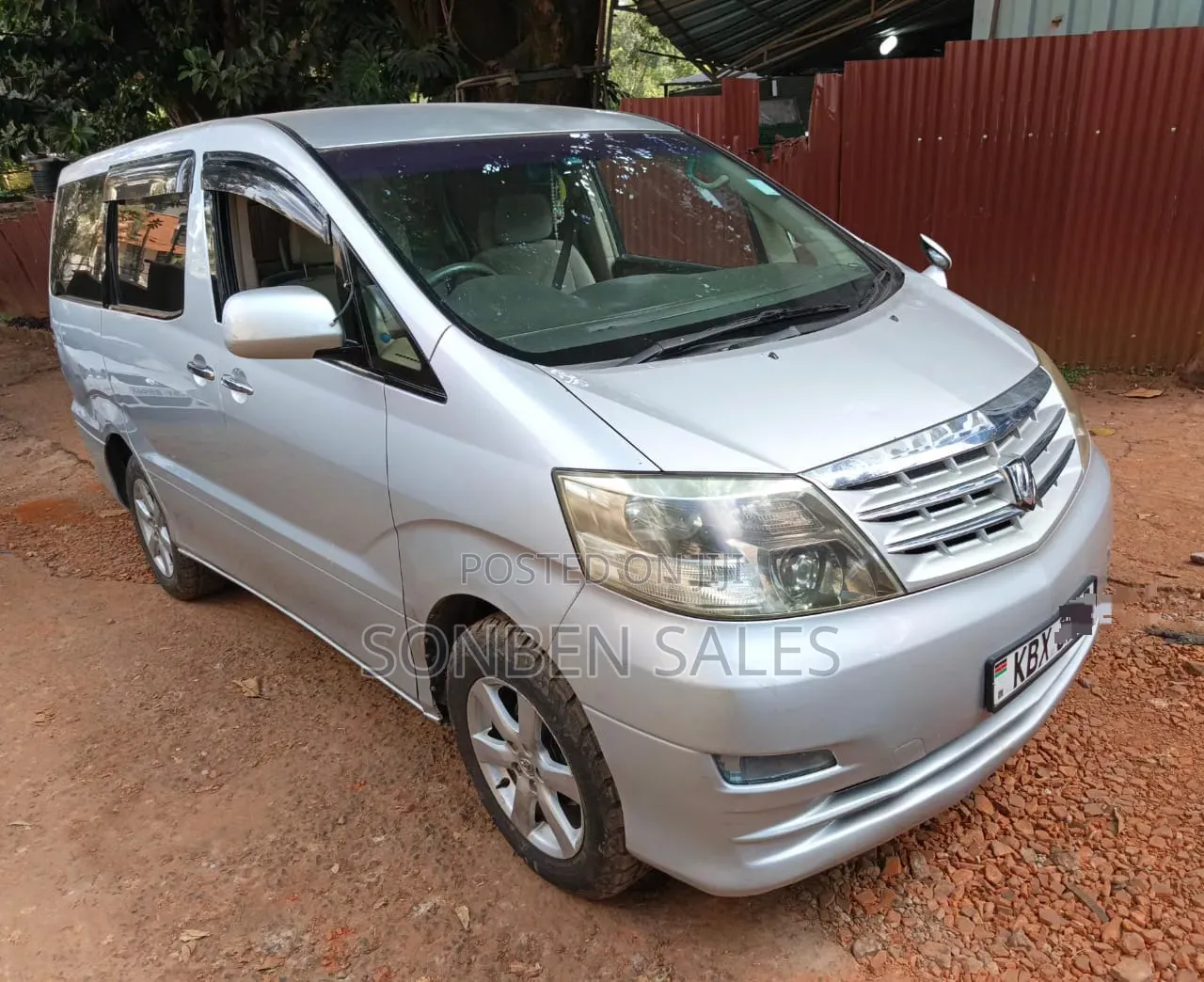 Toyota Alphard 2007 Silver