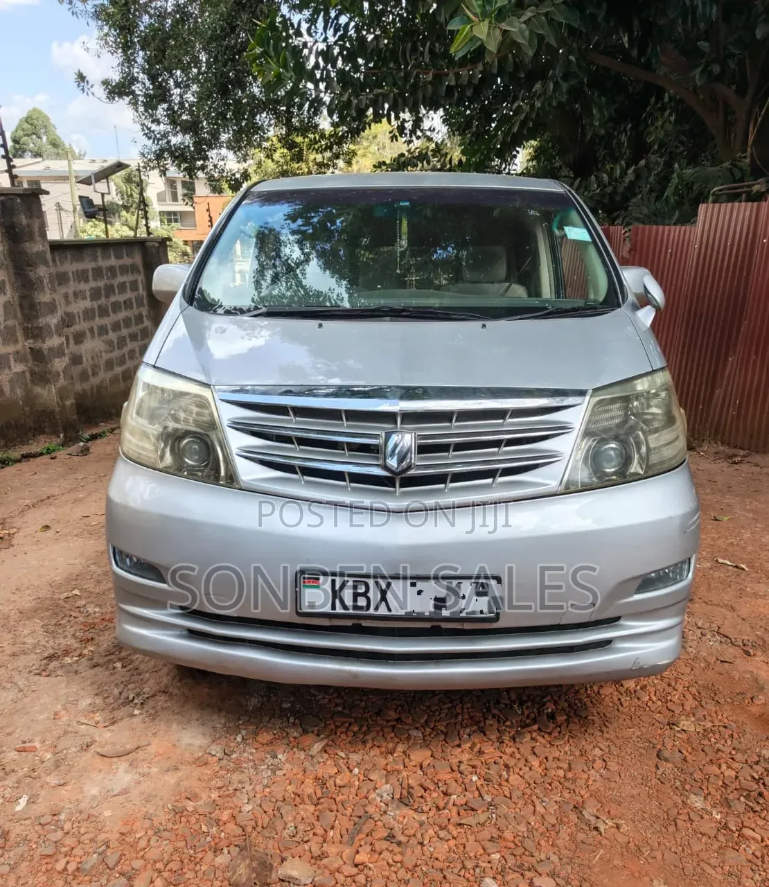 Toyota Alphard 2007 Silver