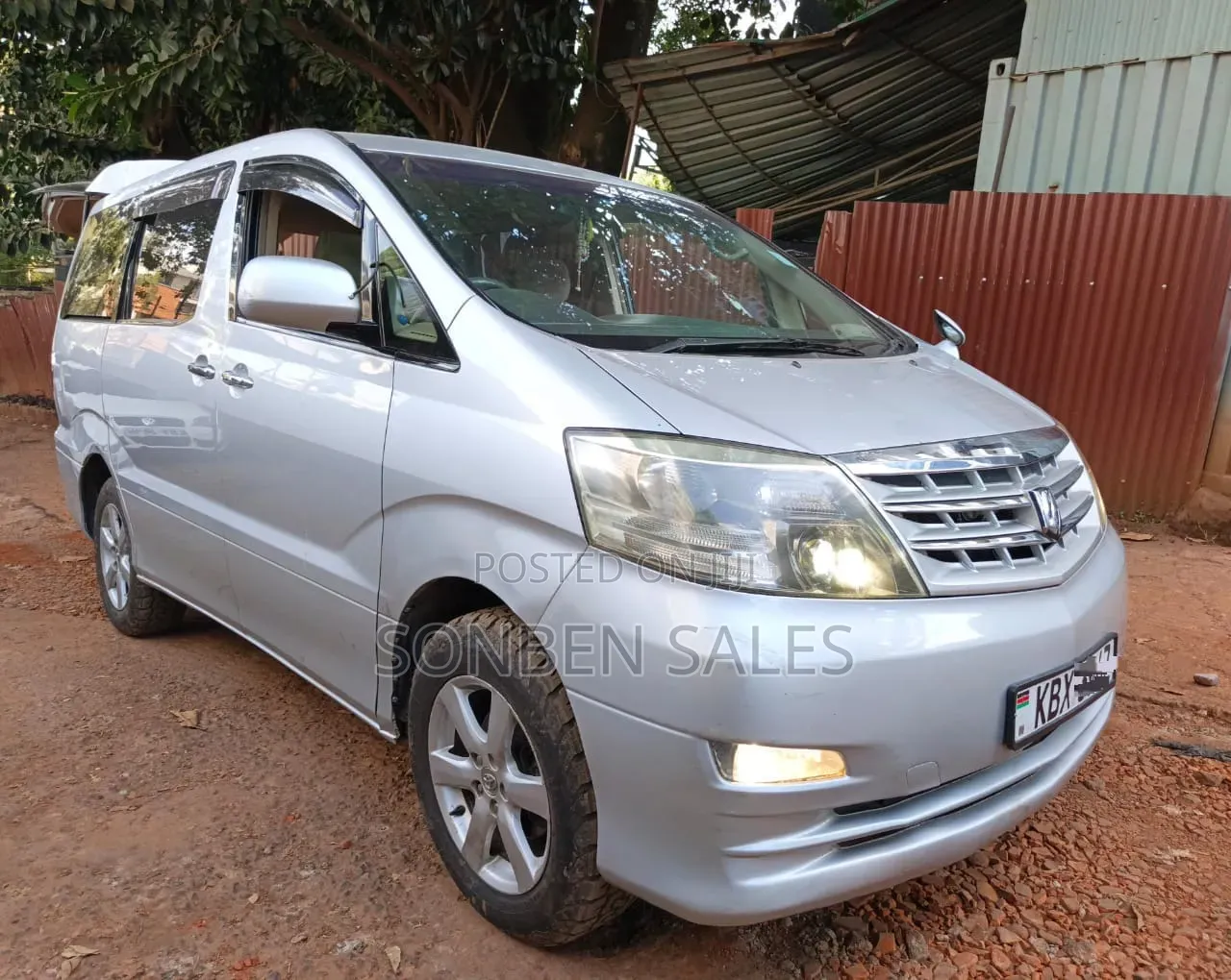 Toyota Alphard 2007 Silver