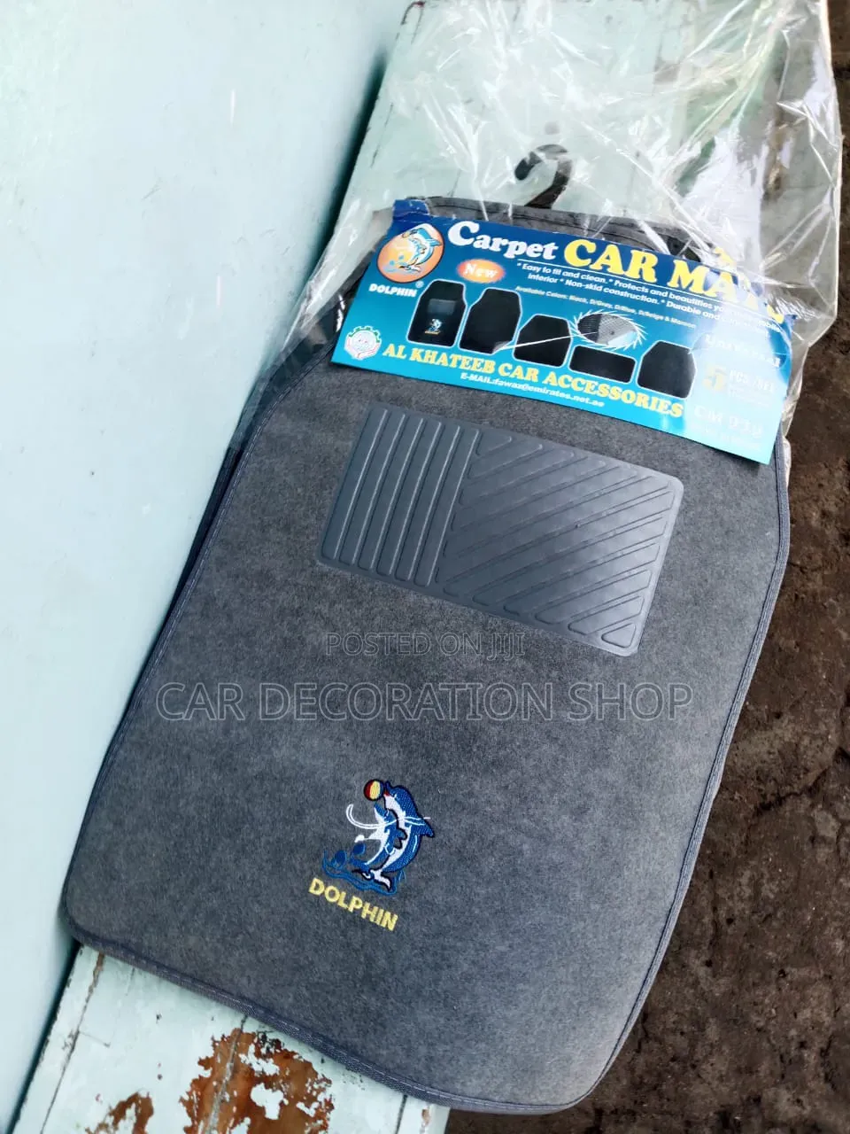 Fabric/Woolen Car Floor Carpet Nonslip Heel Pad Mats