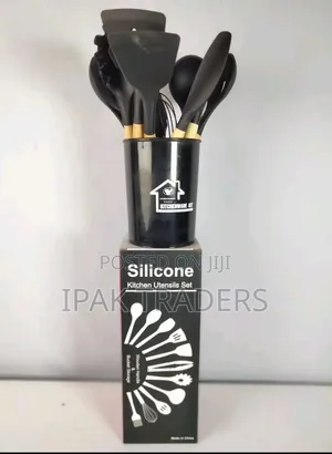Silicon Kitchenware 12 Spoon Set