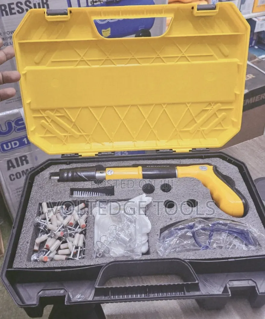 Manual Concrete Nail Gun Kit – Brand New Fastening Tool