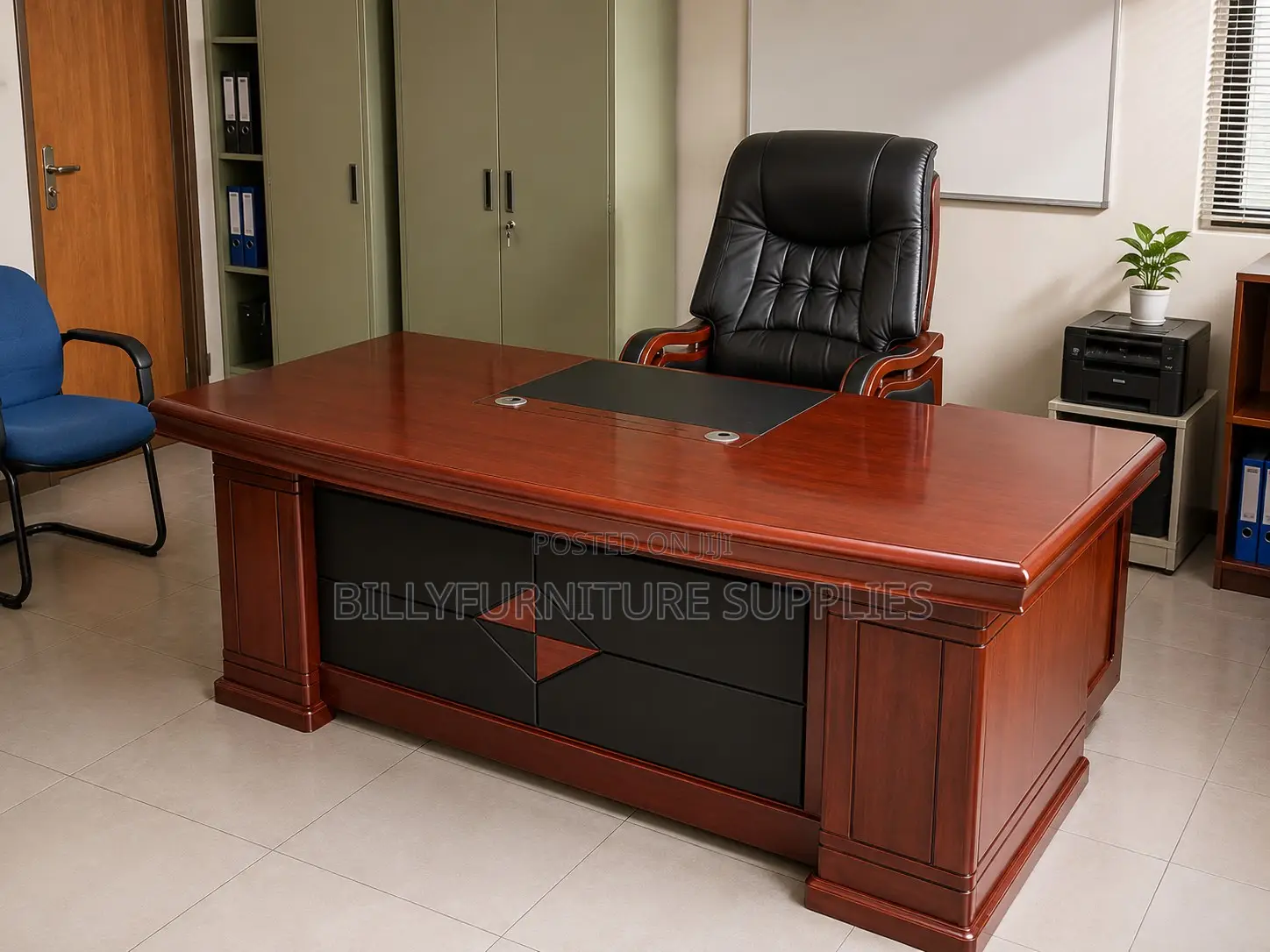 Regal Mahogany Executive Desk Nairobi Luxury Presidential Office Table