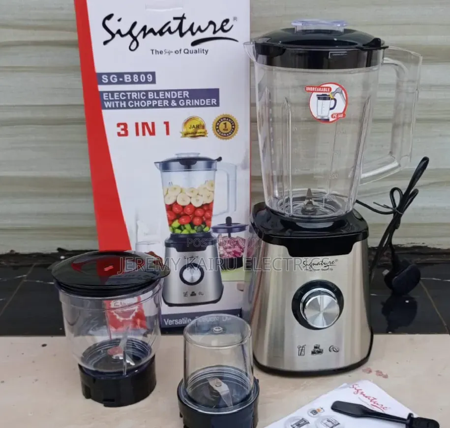 Signature 3 in 1 Blender