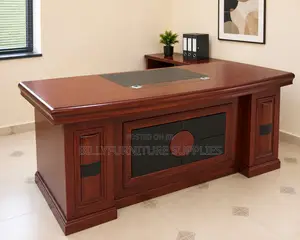 Prestige Director Executive Desk Premium Mahogany CEO Office Table
