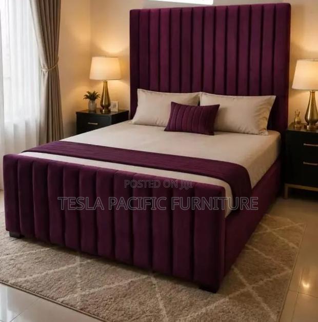 Luxury Modern Bed 5by6 37,000 With Mattress FreeDelivery Countrywide