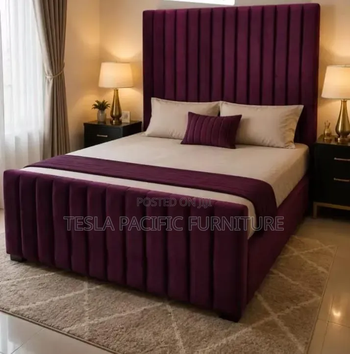 Luxury Modern Bed 5by6 37,000 With Mattress FreeDelivery Countrywide