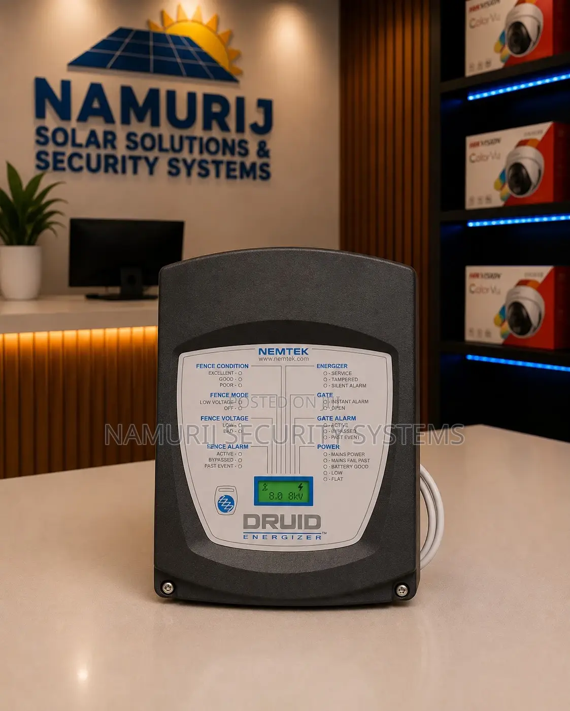 Nemtek Druid 15 Electric Fence Energizer – Security Fence Energizer