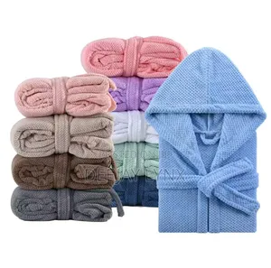 BATHROBE Microfiber Bathrobes Ultra Soft Fleece Material