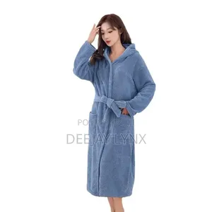 BATHROBE Microfiber Bathrobes Ultra Soft Fleece Material