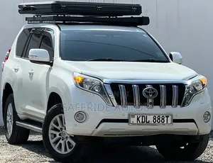 Toyota Land Cruiser Prado 2015 White