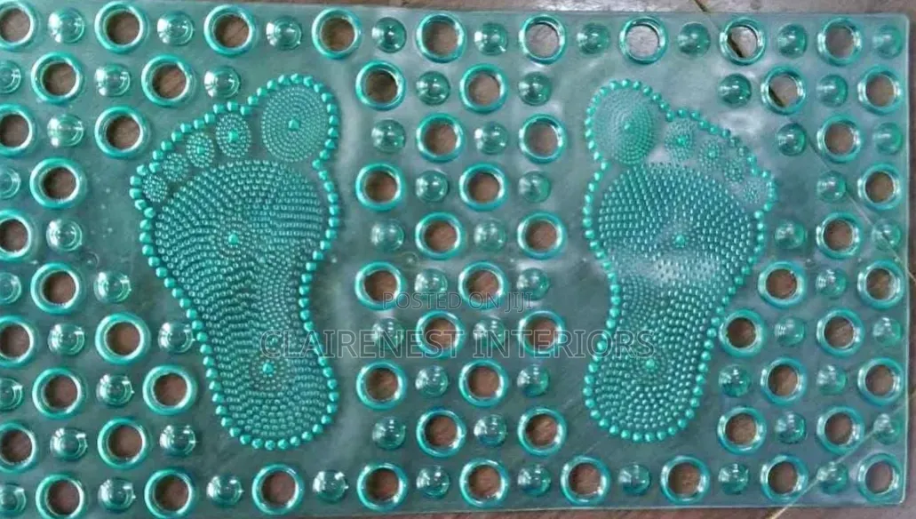 A Little Mat, a Big Difference Translucent Bathroom Mats