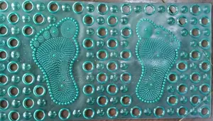 A Little Mat, a Big Difference Translucent Bathroom Mats