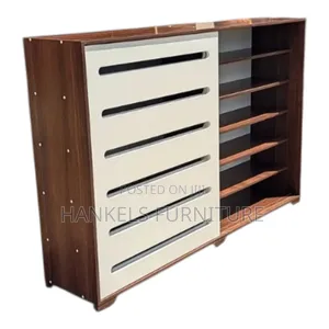Sliding Door Shoe Rack – Modern Shoe Storage Cabinet