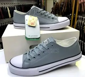 Converse Leather Rubber Sole Shoes