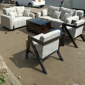 Modern Sofa Set, 7 Seater With a Matching Coffee Table 