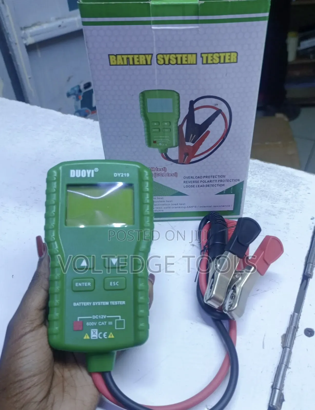 12V Digital Car Battery System Tester Analyzer