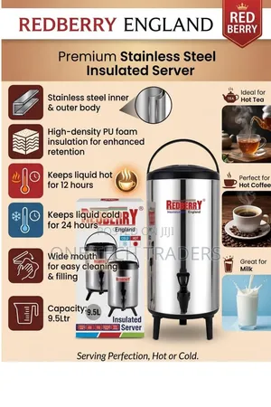 Redberry 9.5ltrs T-Urn....