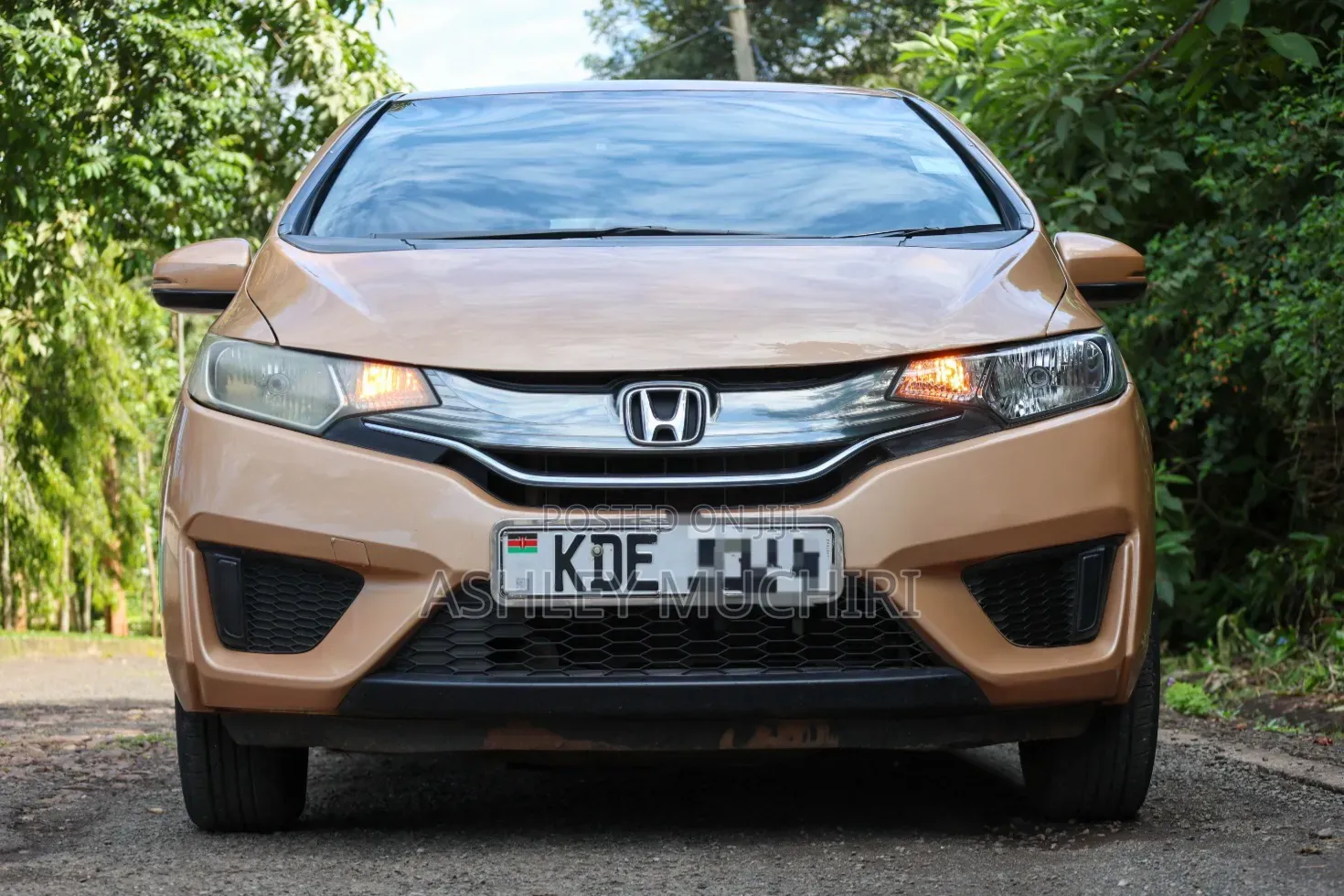 Honda Fit 2014 Beige