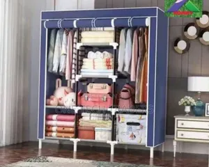 Mettalic Wardrobe 3 Column*