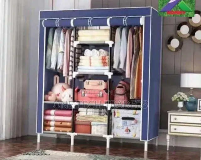 Mettalic Wardrobe 3 Column*