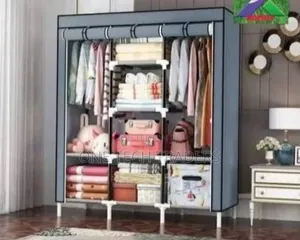 3 Column Mettalic Wardrobe