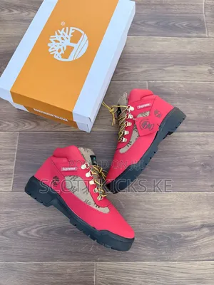 Timberland Supreme "New York Yankees Red"