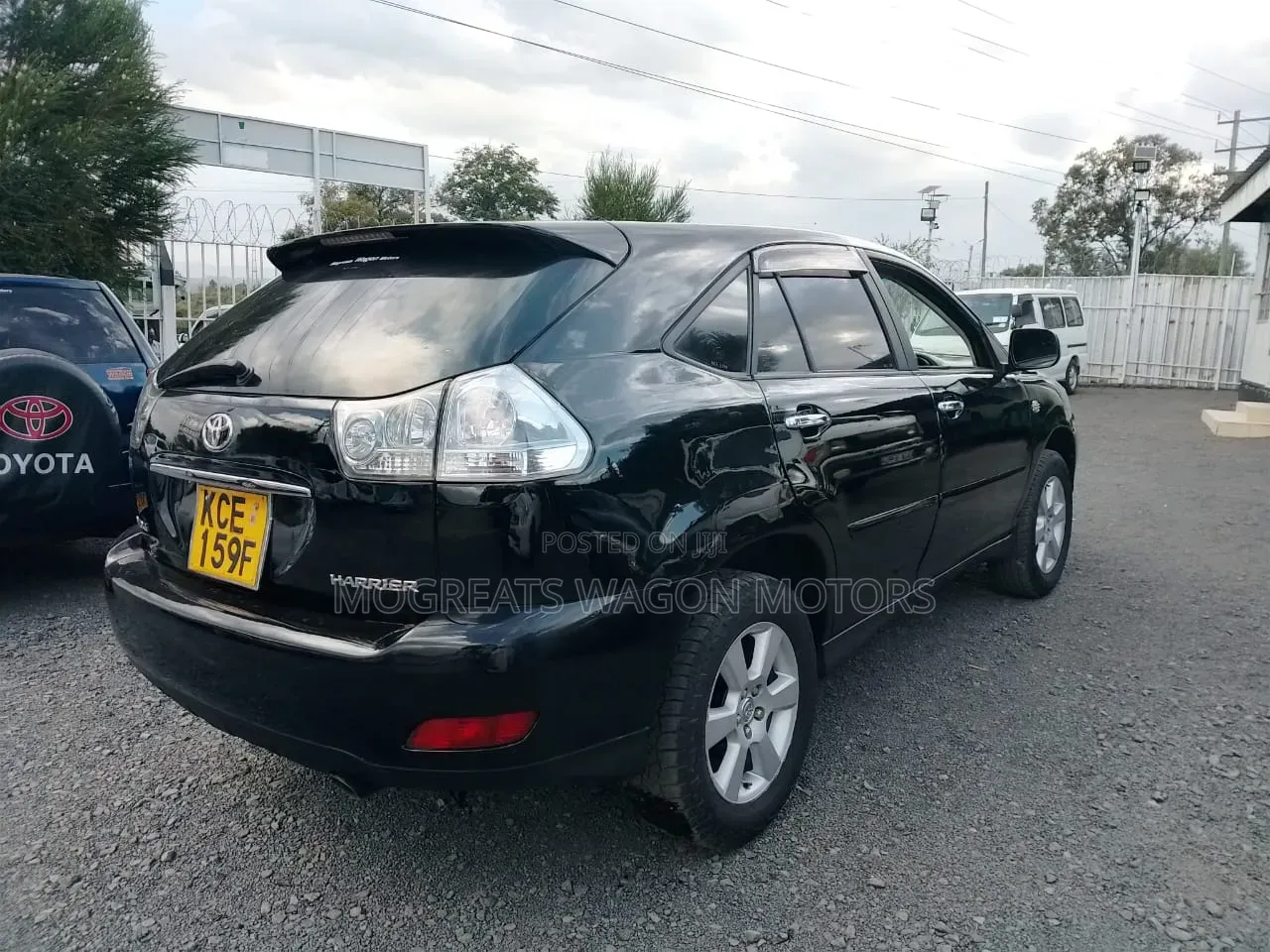Toyota Harrier 2008 Black