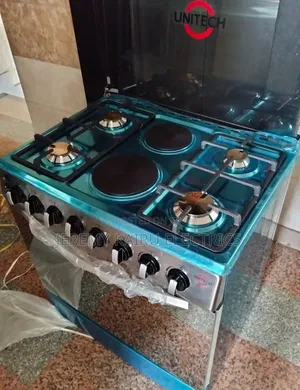 Unitech 4+2 Burners Cooker