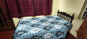 Single Wooden Bed