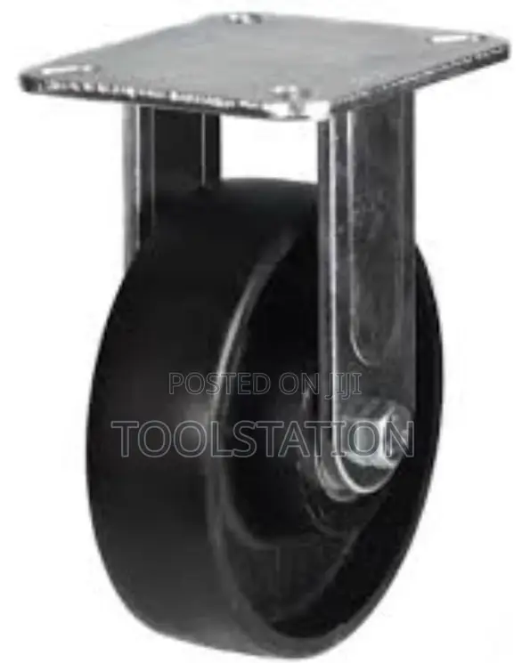 4x1 Inch Metal Cast Iron Fix Type Heavy Duty 70kg Load Castor Wheel