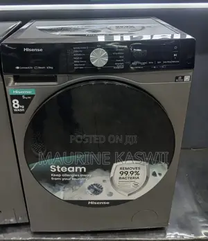 Hisense Washer and Dryer 8Kg/5Kg Grey (WD3Q8043BT