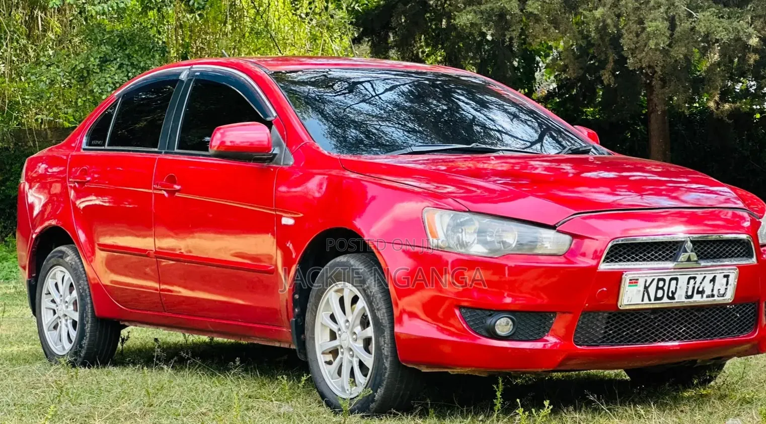Mitsubishi Lancer 2010 Red