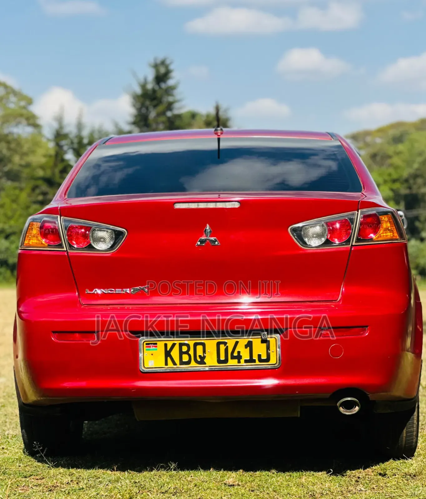 Mitsubishi Lancer 2010 Red
