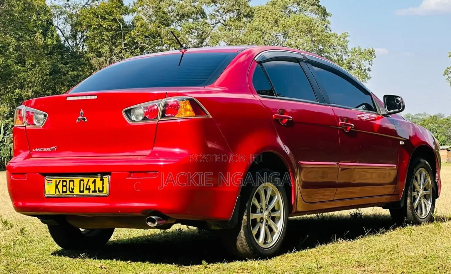 Mitsubishi Lancer 2010 Red