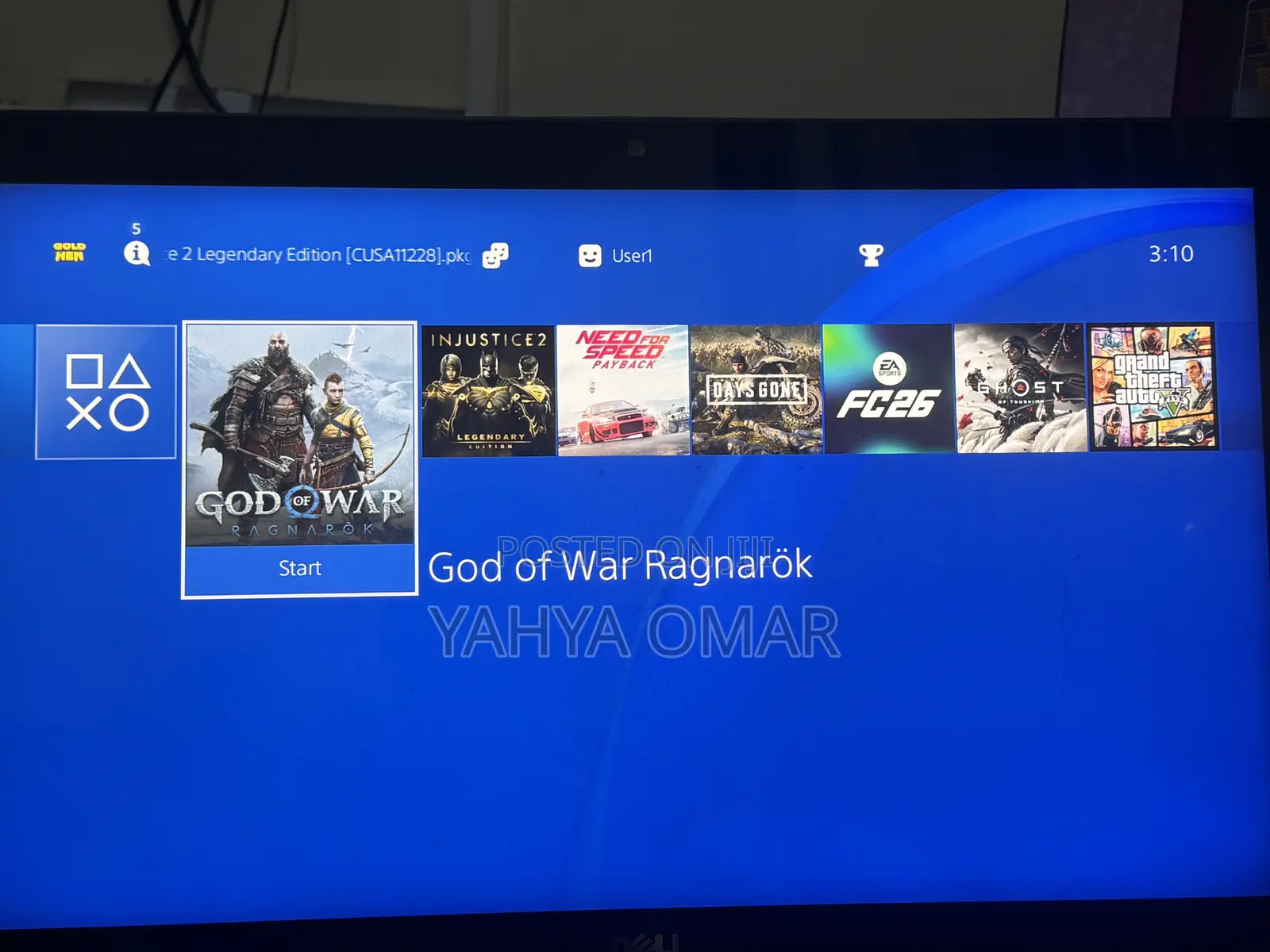 Playstation 4 Chipped With 8 Games Ps4