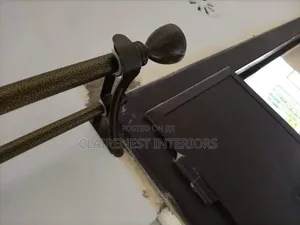 Strong Support Coated Rods for Your Most Beautiful Curtains.