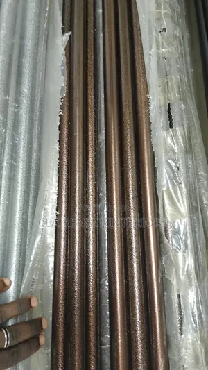 Quality Powder Coated Curtain Rods for a Neat Installation.