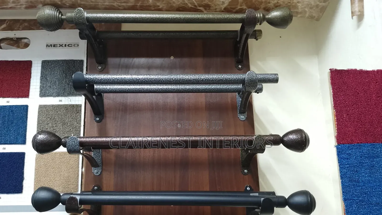 Durable Rods for Everyday Elegance Powder Coated Curtain Rods