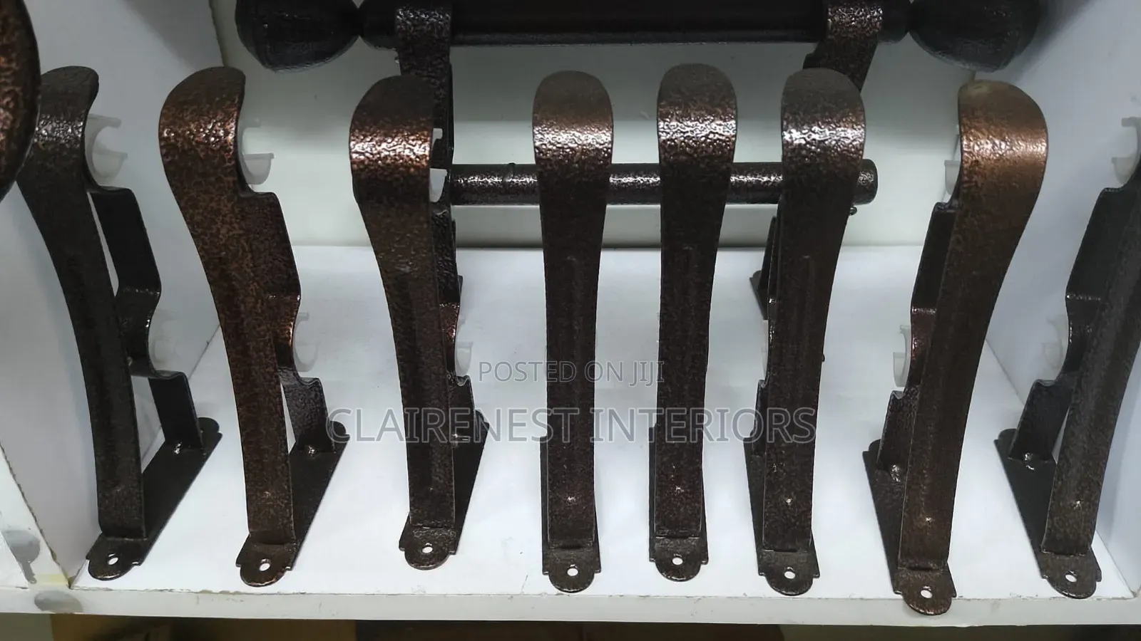Add a Refined Touch to Your Interior With Powder Coated Rod Brackets