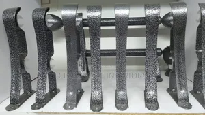 Antique Gold and Grey Powder Coated Curtain Rods