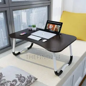 Multipurpose Portable Laptop Bed Table With Cup Tablet Holder