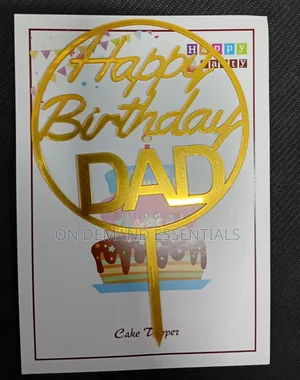 Happy Birthday Dad Topper
