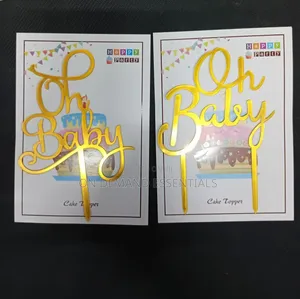 Oh Baby Cake Topper