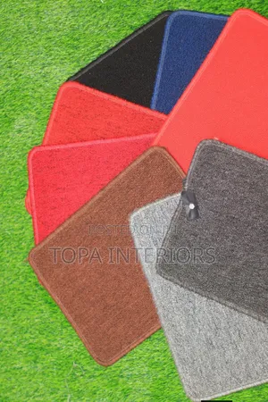 4mm Thick Delta Red Office Floor Carpets Installation Wall to Wall Rug