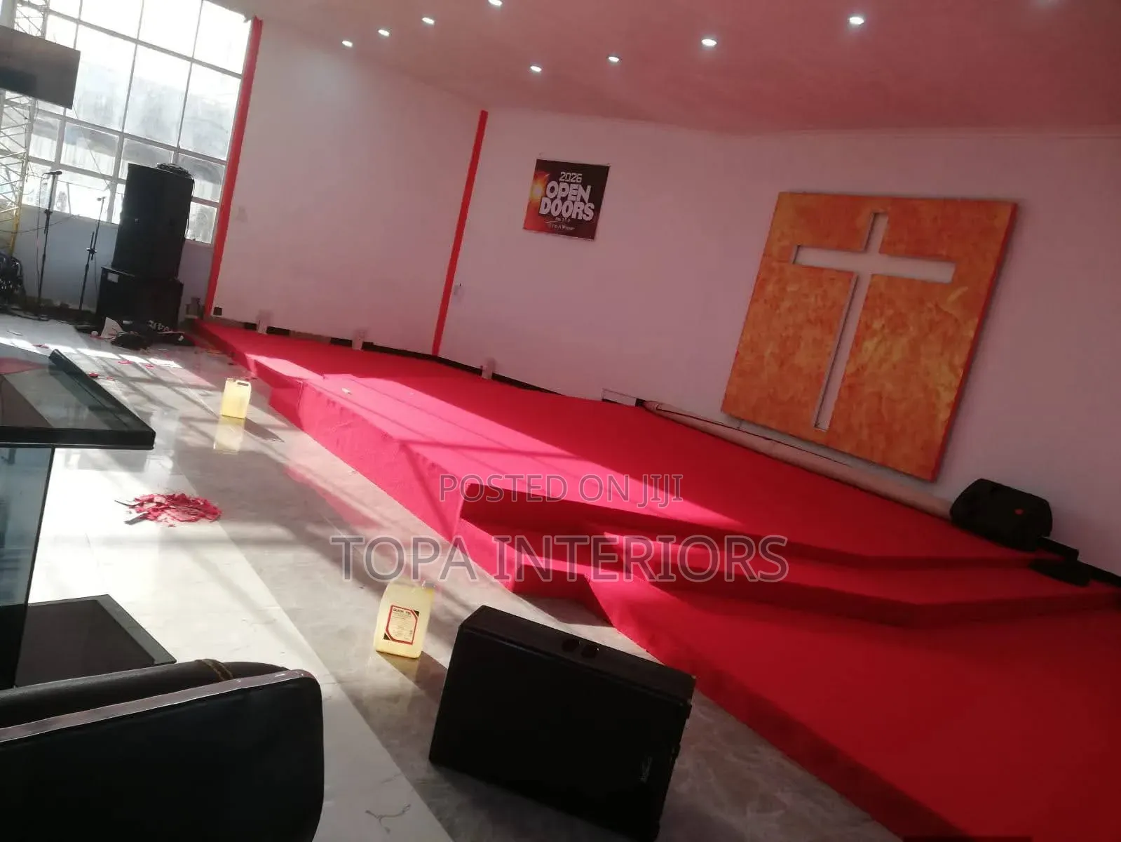 Delta Church Carpets for Altar Floor Wall to Wall Rugs Installation