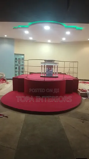 Decorative Maroon Church Altar Carpets for Pulpit Flooring Decoration