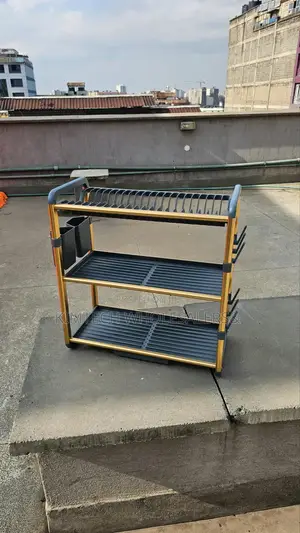 Premium Quality 3Tier Aluminium Dish Drainer